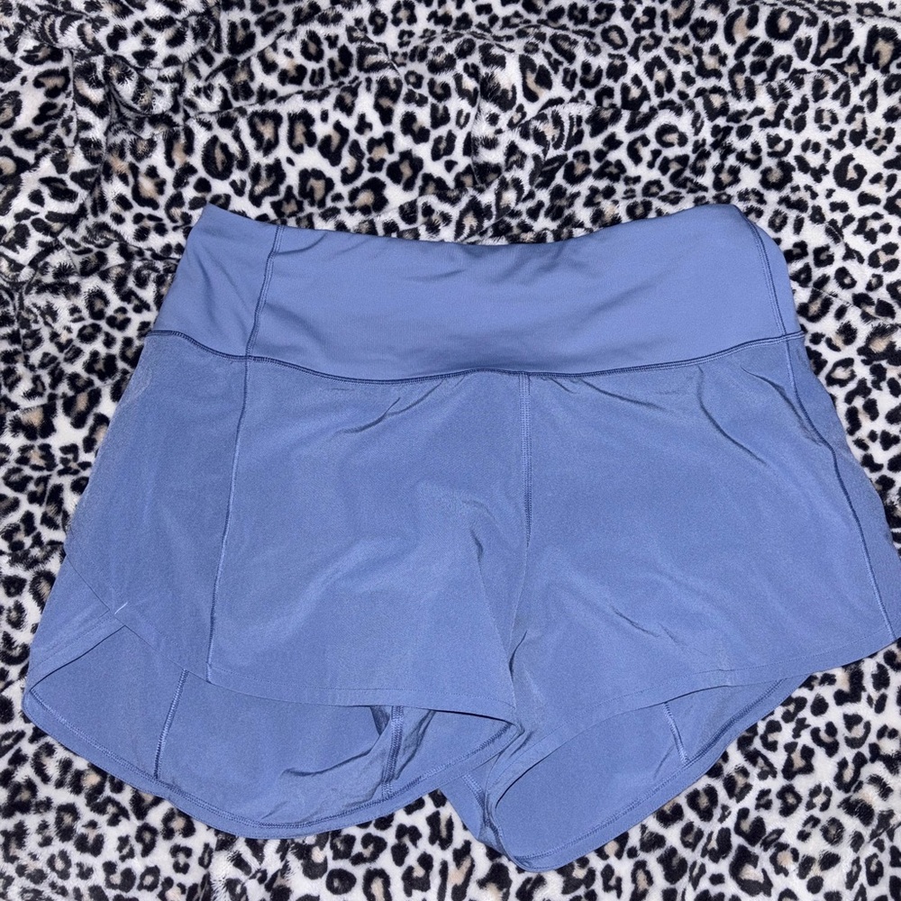 lululemon athletica Women's Speed Up HR Short 4” in Oasis Blue Size 6